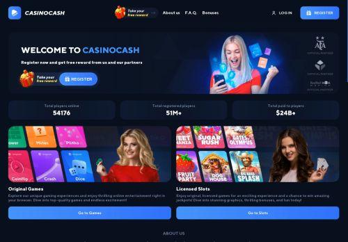 casinocash.top Reviews Scam or legit?